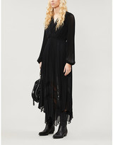 Thumbnail for your product : The Kooples Pleated crepe midi dress
