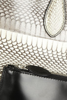 Thumbnail for your product : Rochas Cobra and leather tote