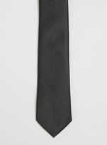 Thumbnail for your product : Topman Black Texture Tie