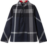 Thumbnail for your product : Burberry Checked twill blouse 5 years