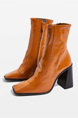 topshop muriel mid heel boots