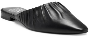 vince camuto white mules