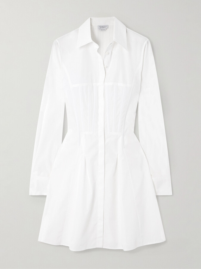 Gabriela Hearst Garcia Sea Island Cotton-poplin Shirt - White