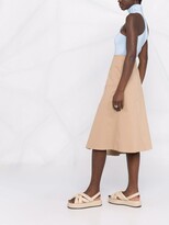 Thumbnail for your product : Peserico Asymmetric Mid-Length Wrap Skirt