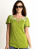 Thumbnail for your product : Banana Republic Cotton embroidered tunic