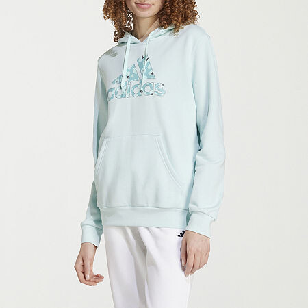 adidas Womens Long Sleeve Fleece Active Hoodie