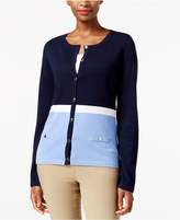 Thumbnail for your product : Karen Scott Colorblocked Cardigan, Created for Macy's