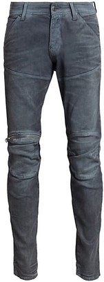 jeans with zips on knees mens