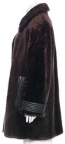 Thumbnail for your product : Christian Dior Leather-Accented Shearling Coat