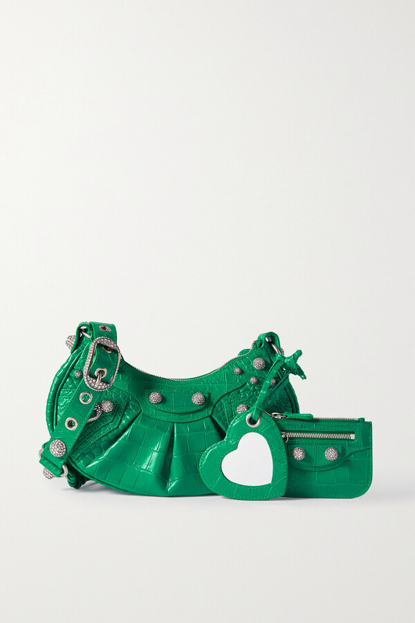 balenciaga green bag