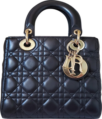 Christian Dior Shoulder Bag vintage leather Black Women Used – JP-BRANDS.com