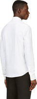 Thumbnail for your product : Kris Van Assche Krisvanassche White Wool Blend Slim Shirt