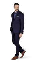 Thumbnail for your product : T.M.Lewin Harman Blue Mohair Blend  Slim Fit Suit Trousers