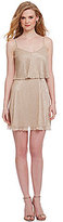 Thumbnail for your product : GUESS Metallic Popover Dress