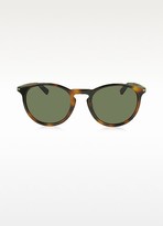 Thumbnail for your product : Gucci GG 1110/S 8E270 Havana Acetate Round Men's Sunglasses