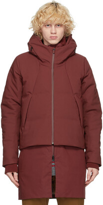 descente long down coat