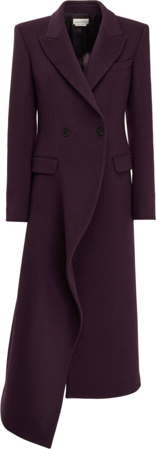 Women Purple Coats