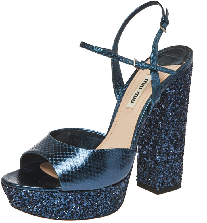 glitter high heels uk