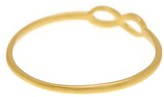 Thumbnail for your product : Dogeared 14K Gold Plated Sterling Silver Infinity Ring - Size 8