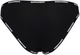 Thumbnail for your product : DSQUARED2 Logo Trim Jersey Briefs