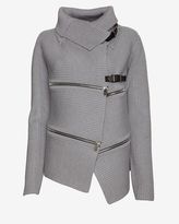 Thumbnail for your product : Barbara Bui Buckled Zipper Detail Sweater