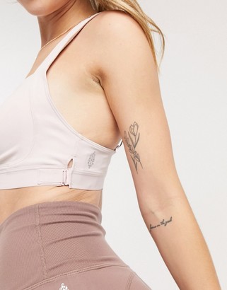 FREE PEOPLE MOVEMENT make a move bra in pink