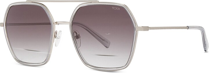 Tumi 510 Hexagon Double Bar Sunglasses 56mm