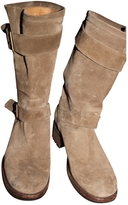 Thumbnail for your product : Free Lance Beige Suede Boots