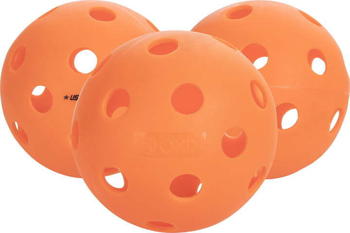 Onix Fuse Indoor Pickleball Balls, 3 Pack