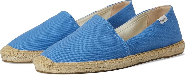 Soludos Original Espadrille Women's Shoes Cyan Blue : EU 41 (US Women's 10-10.5) B - Medium, Canvas/Cotton