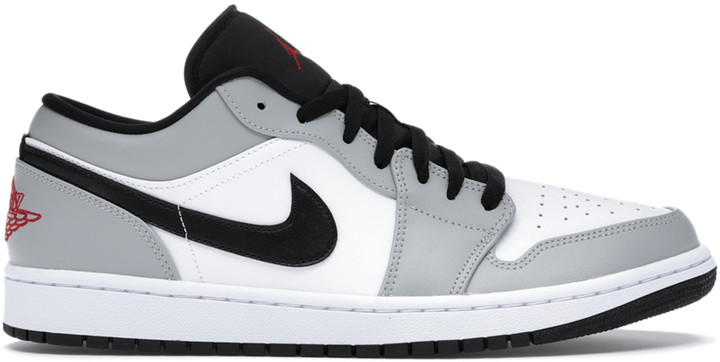 Jordan Nike 1 Low Light Smoke Grey Sneakers Size EU 40 (US 7Y) - ShopStyle