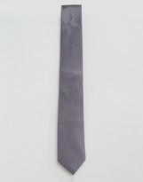 Thumbnail for your product : Original Penguin Penguin Formal Charcoal And Red Print Tie