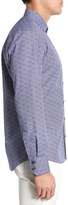 Thumbnail for your product : Zachary Prell Tucker Plaid Trim Fit Sport Shirt