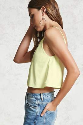 Forever 21 Faux Suede Cropped Cami