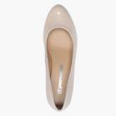 Thumbnail for your product : BEIGE Carmen Saiz Patent Jute Wedge Shoes