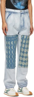 Loewe Blue Paula's Ibiza Moon Calendar Jeans