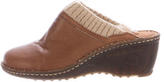 Thumbnail for your product : UGG Leather Round-Toe Mules