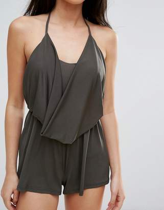 Love Cowl Front Playsuit