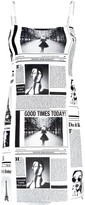 Thumbnail for your product : New Look Cameo Rose Newspaper Bodycon Dress