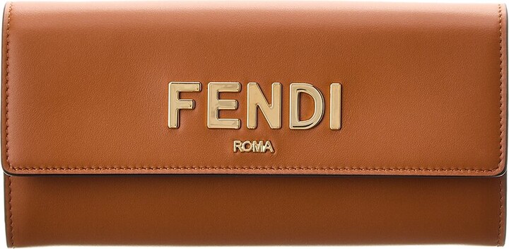 Fendi Continental With Chain Continental With Chain in Brown