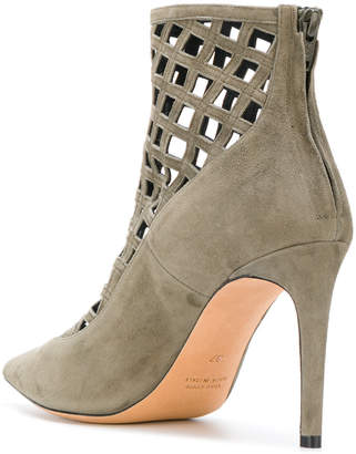 Jean-Michel Cazabat cut-out pointed ankle boots