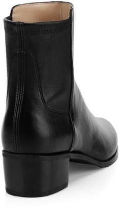 stuart weitzman easyon reserve leather ankle boots