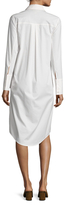 Thumbnail for your product : Finders Keepers Renzo Cotton Side Split Shirt Dress