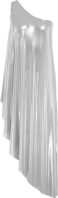 Norma Kamali Asymmetric One-Shoulder Dress