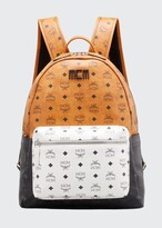 Thumbnail for your product : MCM Men's Mixed Visetos Logo Backpack