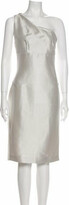 Thumbnail for your product : Roland Mouret One-Shoulder Midi Length Dress