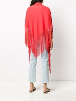 Thumbnail for your product : Snobby Sheep Fringed Cape-Cardigan