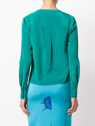 Diane von Furstenberg classic silk shirt