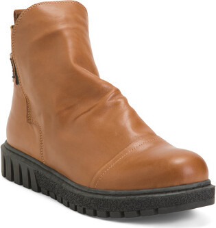 Leather Bea Booties for Women | Leather/Man-Made Sole