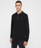 Thumbnail for your product : AllSaints Muse Long Sleeve Polo Shirt